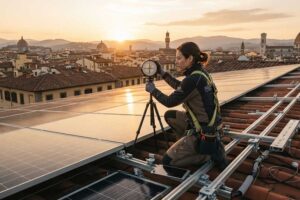 how to get my solar panels azmuth and declination?