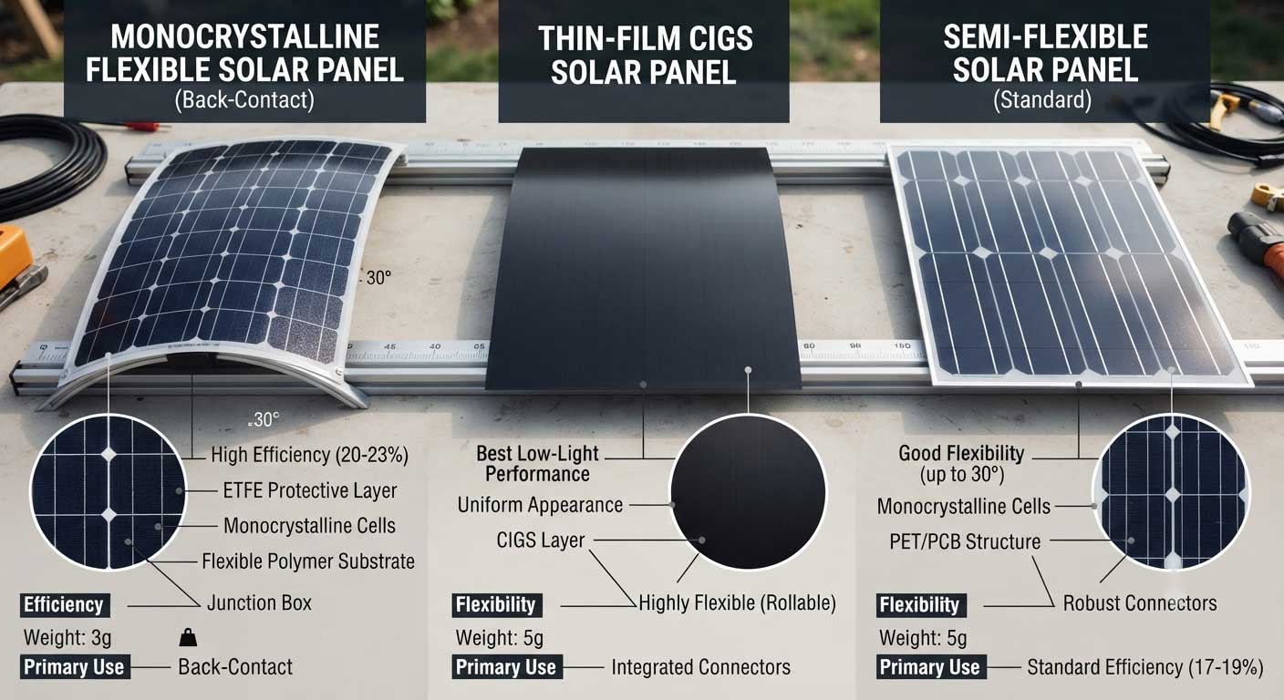 Flexible RV Solar Panels: Complete Guide to Choosing, Installing, and Using Solar Power for RVs 4 3gfdsjhgfdjhg