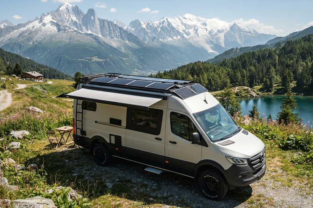 How To Mount Flexible Solar Panels To RV Roof?