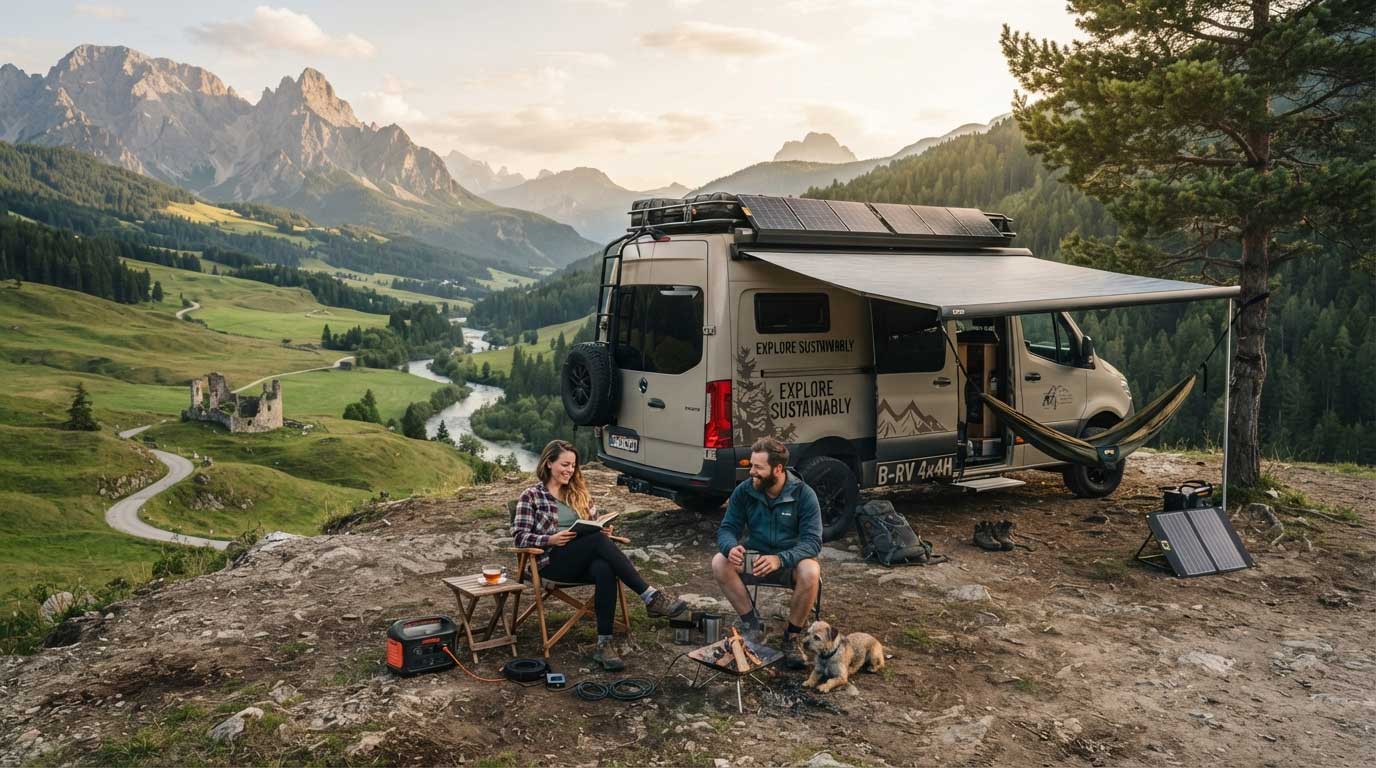 RV Flexible Solar Panels: Lightweight Solar Power Solution for Off-Grid Travel 3 3hgfdjhgfkhg