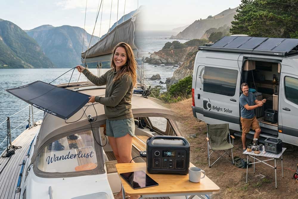 Flexible 100 Watt Solar Panel for RV, Marine an... Flexible 100 Watt Solar Panel for RV, Marine an...