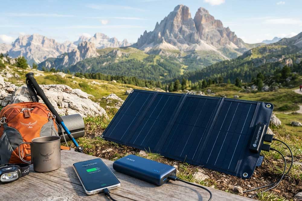 USB Solar Panel Flexible: Portable Solar Chargi...