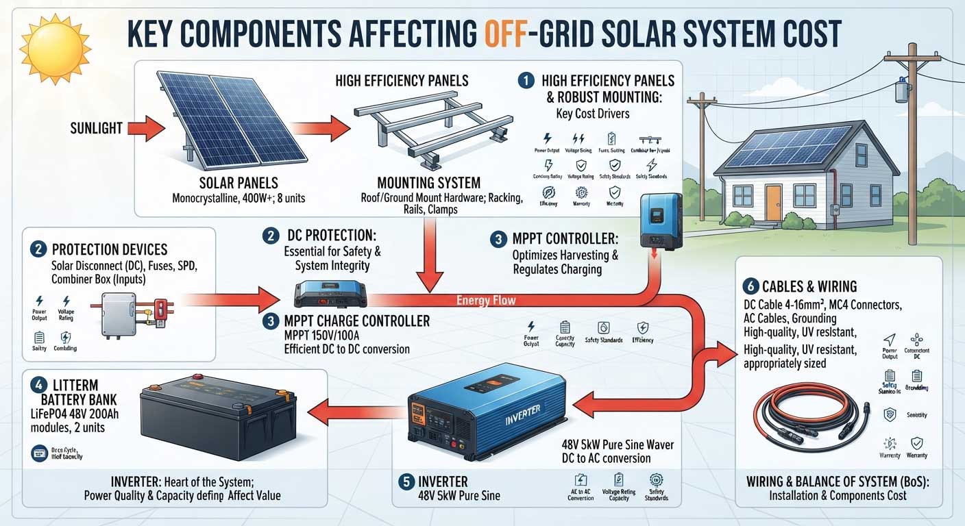 Off Grid Solar System Cost: Complete Price Guide for 2026 6 4hgfdjhgfdjg