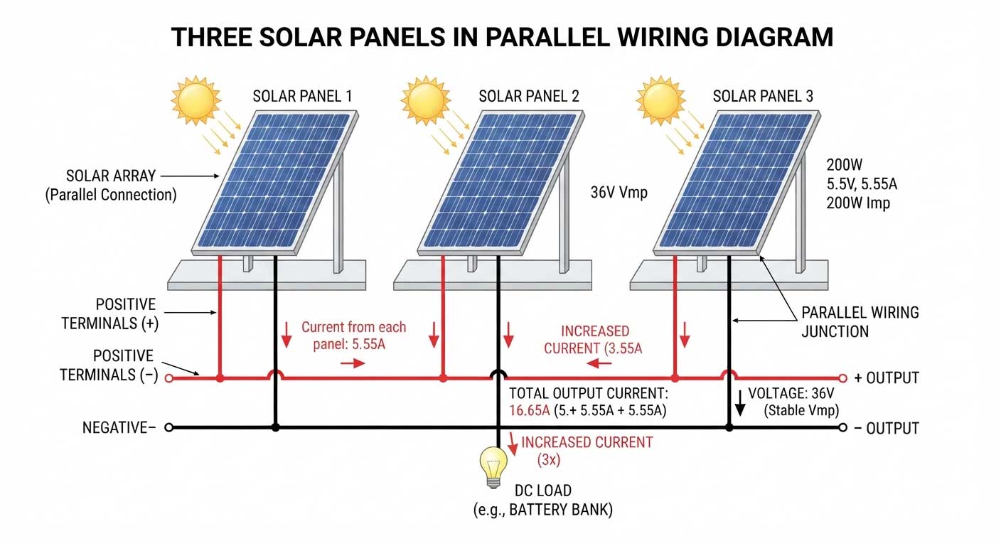 Solar Panels Series or Parallel: Which Wiring Method Is Better? 4 4hgfdjhgfjhg
