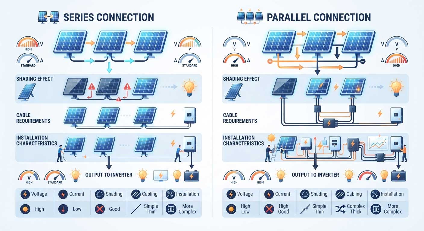 Parallel vs Series Solar Panels: Complete Guide to Solar Panel Connections 5 5gfdshgfjgf