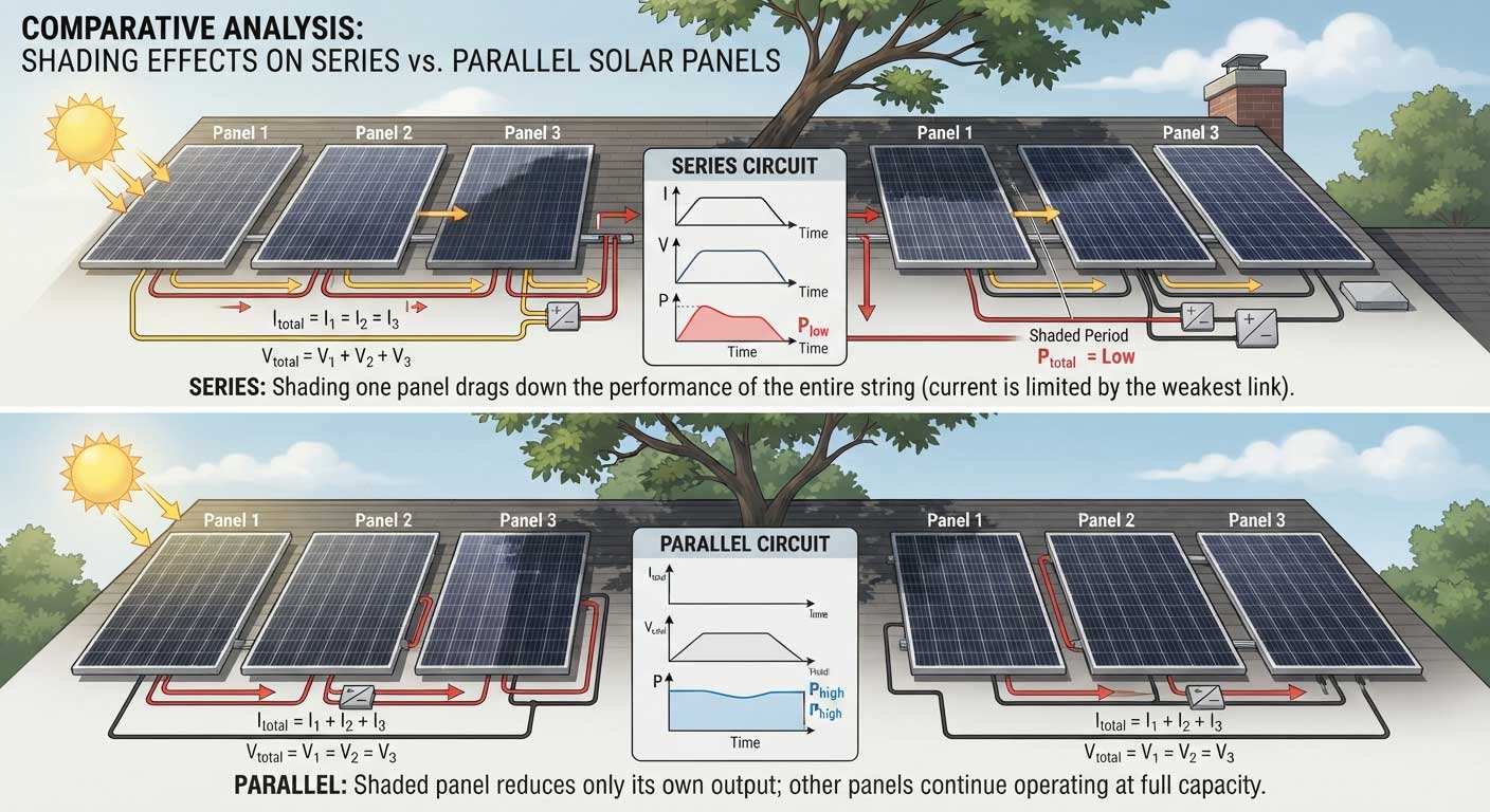Solar Panel Series vs Parallel: Which Connection Method Is Better? 7 7fdsahgfdjhgdf