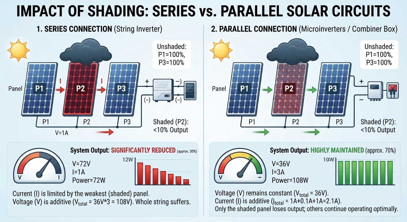 Solar Panels Series or Parallel: Which Wiring Method Is Better? 9 9fdshgfdh