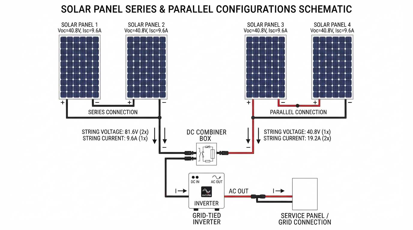 how to hook up solar panels? 1 1gfdhsgfdsjhg
