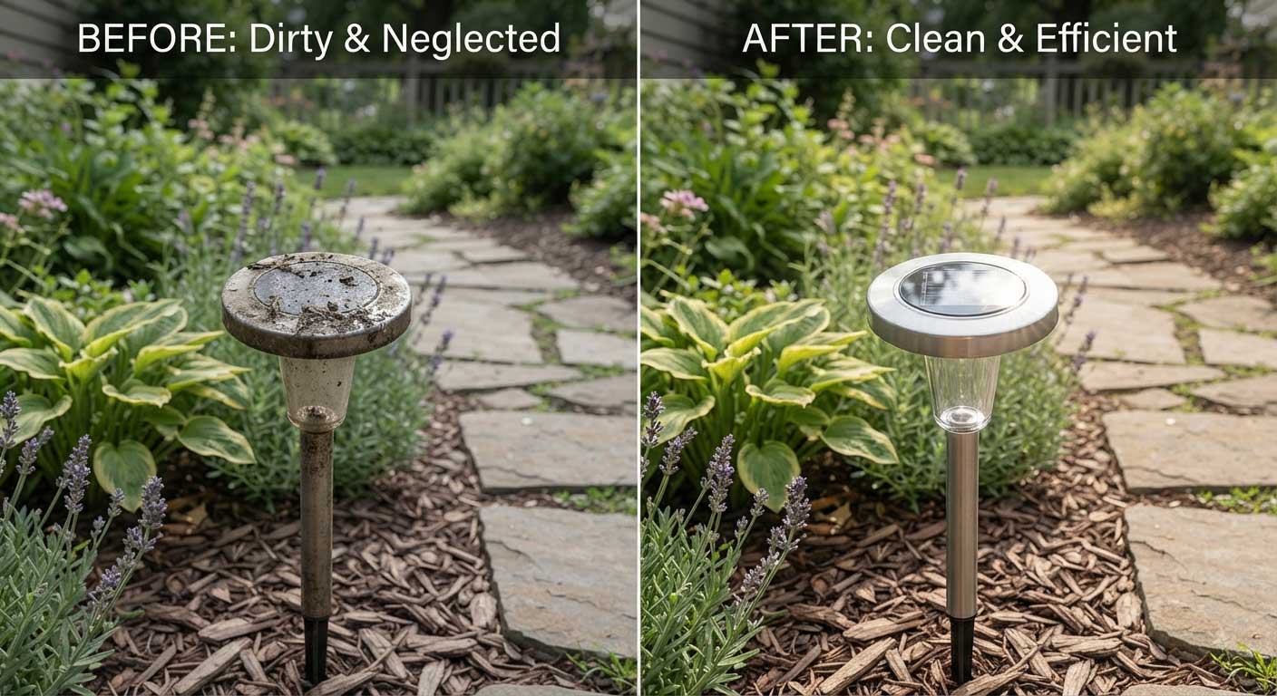 How to Clean Solar Light Panels? 1 1gfdshgfj