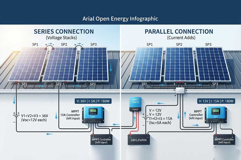 Solar Panels in Parallel vs Series: A Complete ...