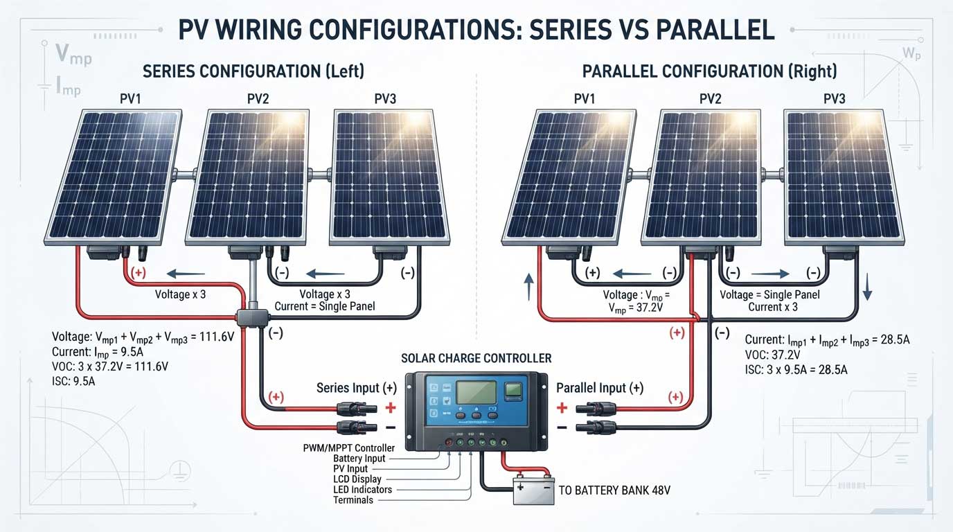 how do you hook up solar panels? 1 1hgfdjkhkjfhg