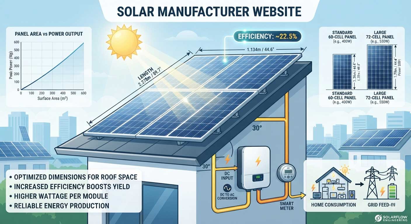 How large is a solar panel? 2 2GFDSHGFDSHGFD 2