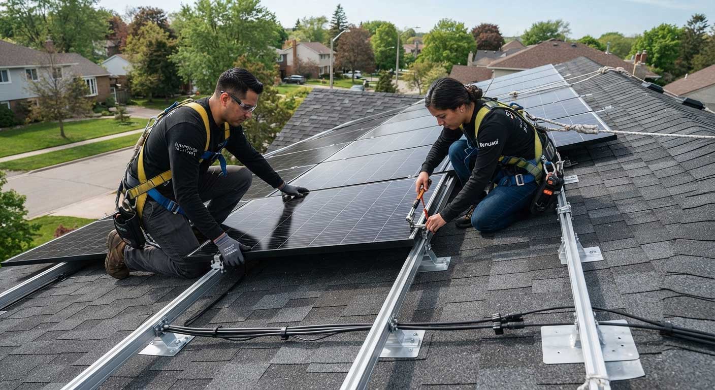 How to Mount Solar Panels on Roof? 2 2fdsagfdshgfd