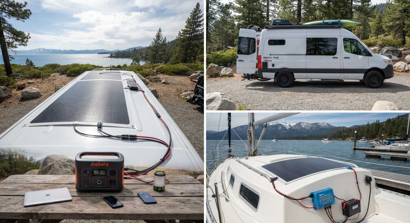 What can i run on a 100 watt solar panel? 2 2gfdshjgfdj
