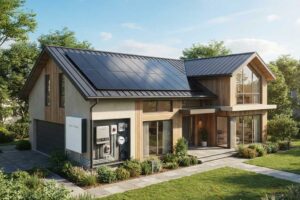 do solar panels store energy?