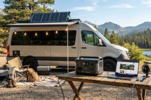 What can a 100w solar panel power?