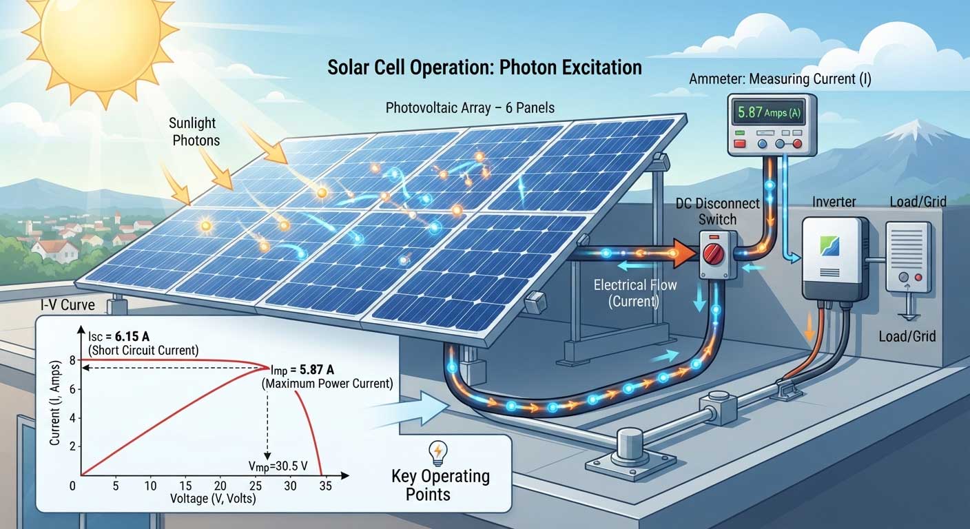 Solar Panel Voltage vs Current Explained: Understanding Volts, Amps, and Power 3 3gfdshfdshdgfs