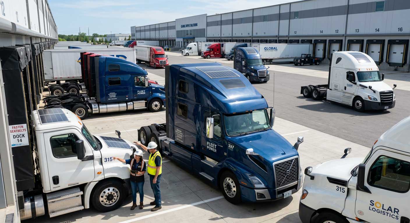 Solar Panels for Semi Trucks: Complete Guide to Truck Solar Power Systems 3 3gfdshfdshgfd
