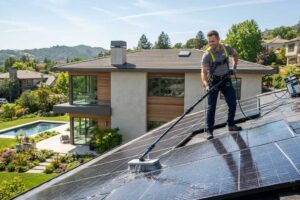 How Do You Clean Solar Panels on Roof?