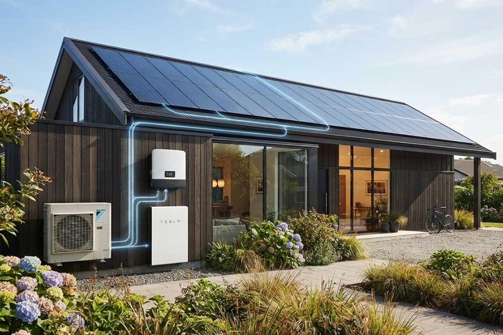 How many solar panels do I need to run an AC?