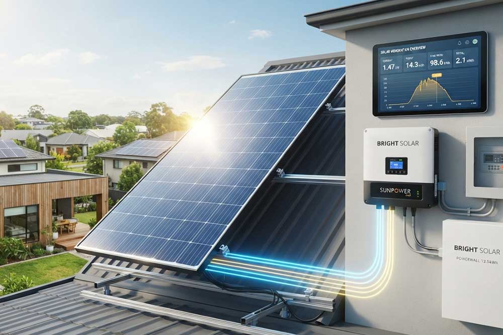 How much electricity does one solar panel produce?