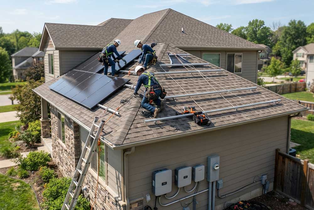 how long does it take to install a solar panel?