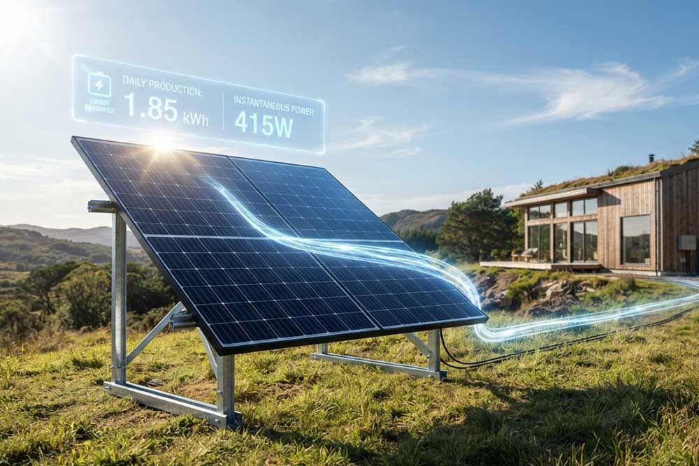 How Much Energy Can One Solar Panel Produce?