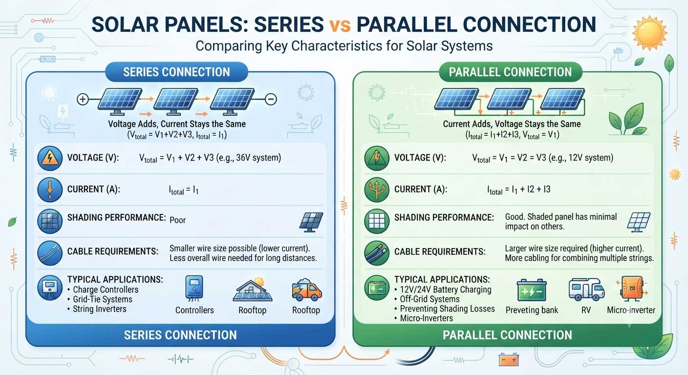 Solar Panels in Parallel vs Series: A Complete Guide to Solar Panel Wiring 4 4gfdsagfdsag