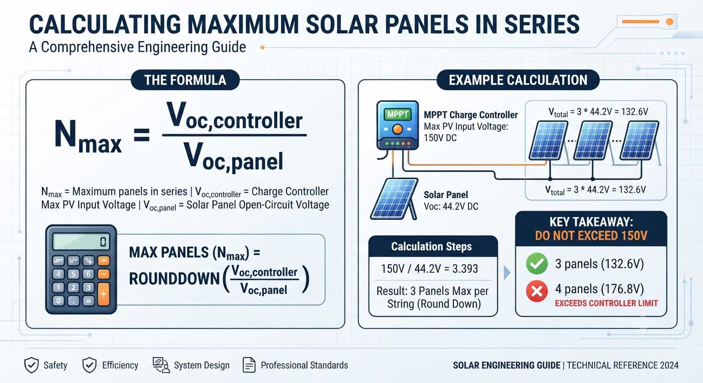 How Many Solar Panels Can Be Connected in Series? 4 4gfdsgafdsgfd