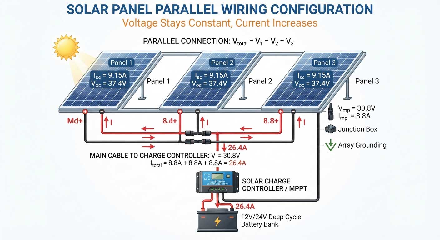 Solar Panel Voltage vs Current Explained: Understanding Volts, Amps, and Power 7 6gfdshgfdsd