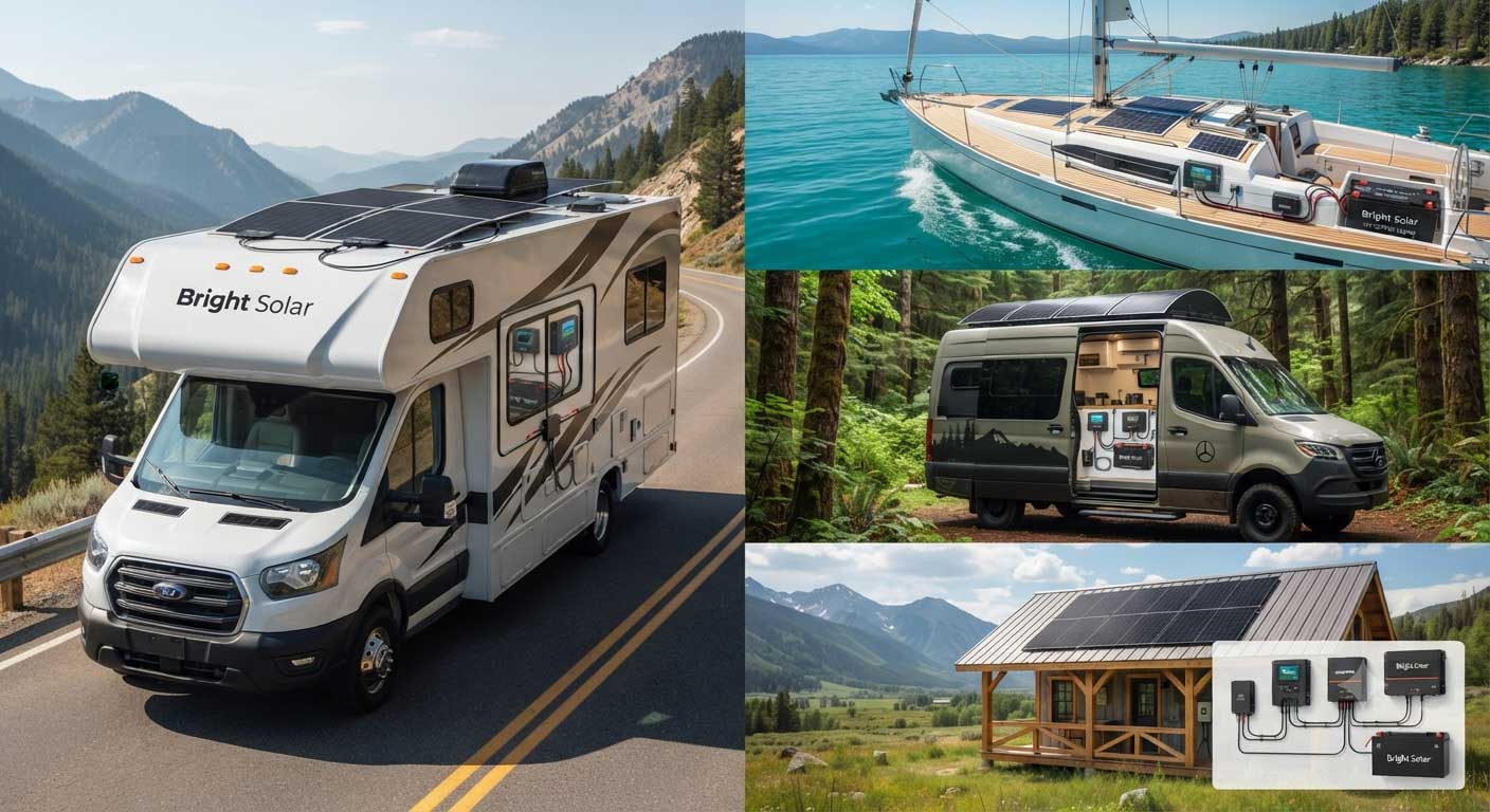 Best Solar Panel Setup for RV and Off-Grid Systems: Complete Guide 7 bright solar flexible solar panel applications 8