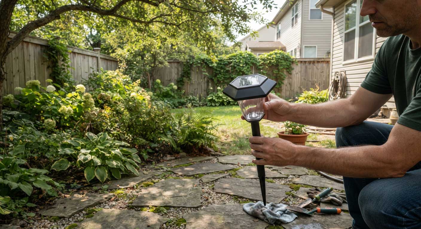 how to clean a solar light panel? 2 2GFDSHDAHFDS