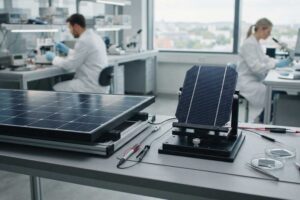 how much silver is in a solar panel?