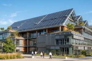 how solar panels make electricity?