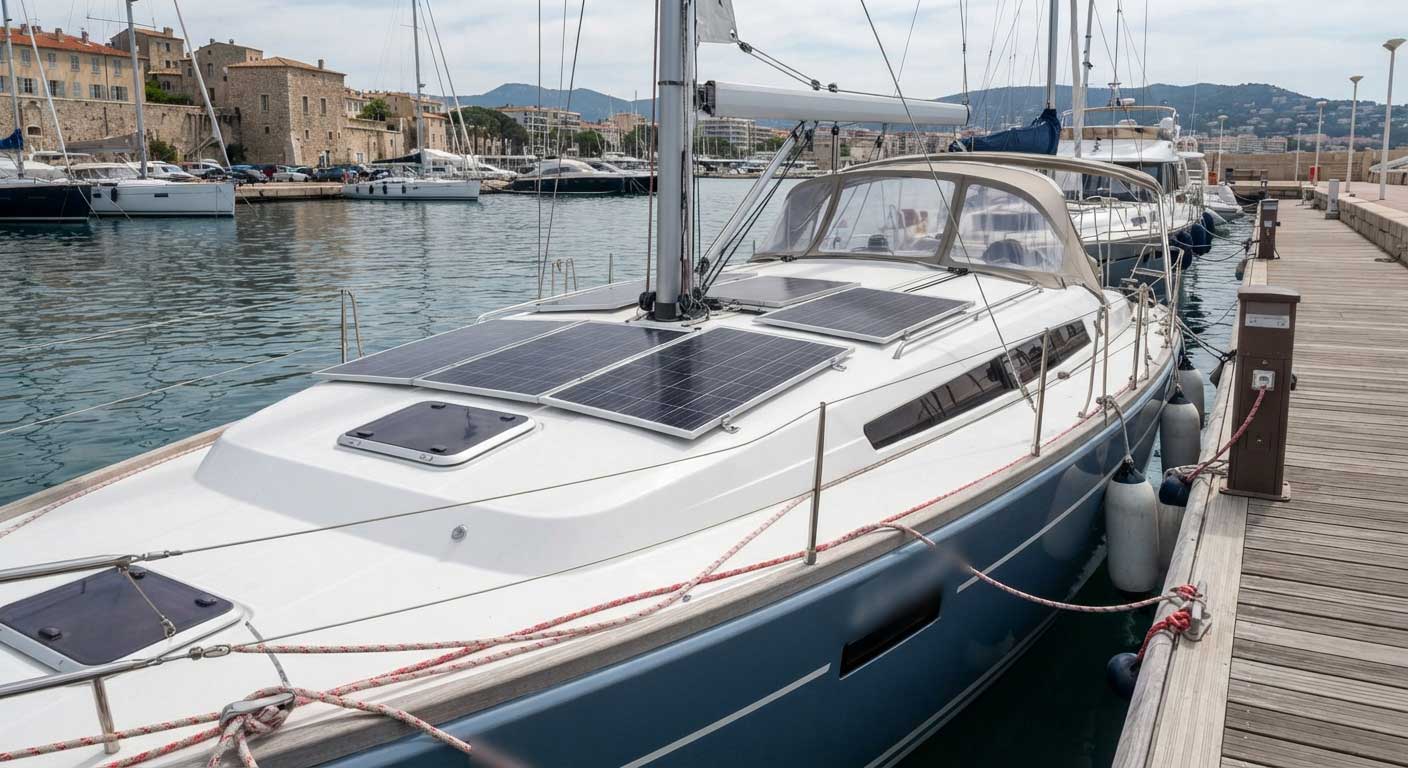 Custom Shape Flexible Solar Panels: Design, Applications and Buying Guide 2 Custom Shape Flexible Solar Panels for Yacht Roofs