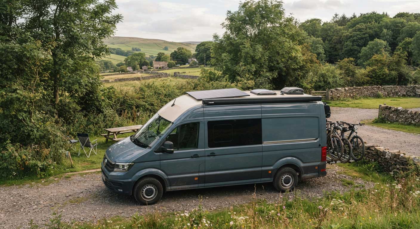 ETFE Solar Panel Flexible: Benefits, Uses and Buying Guide 1 ETFE Flexible Solar Panel on a Campervan Roof
