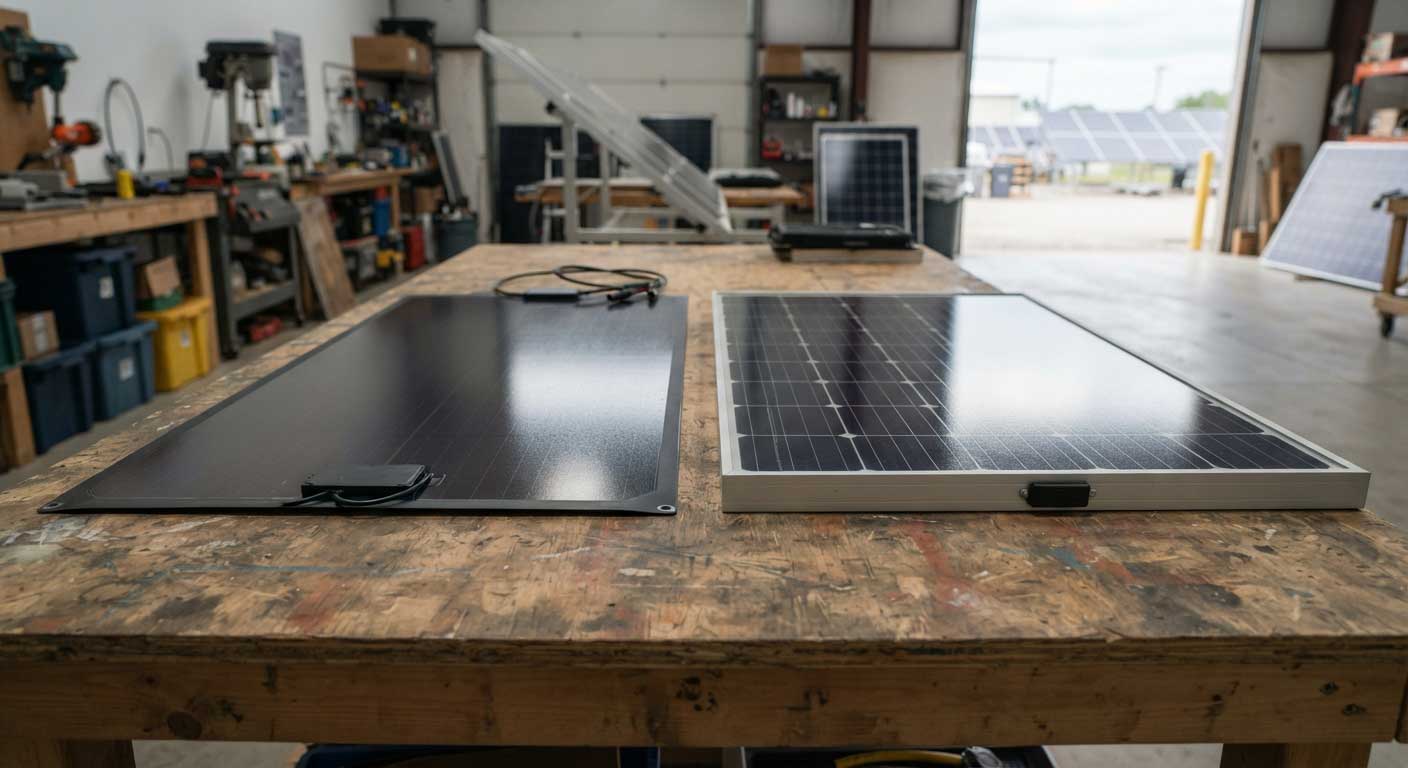 ETFE Flexible Solar Panels: Benefits, Uses and Buying Guide 1 ETFE Flexible Solar Panels Compared With Rigid Solar Modules