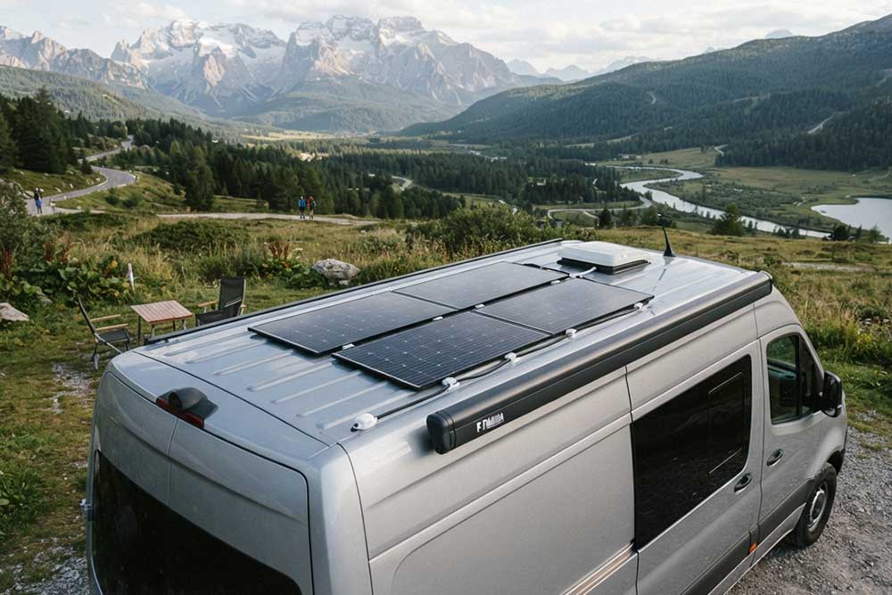 Fitting Flexible Solar Panels to Van Roof: A Pr...