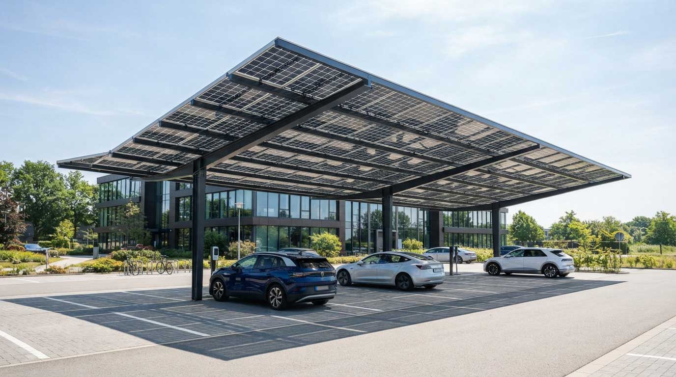 Flexible Bifacial Solar Panels: Design, Output and Uses 1 Flexible Bifacial Solar Panels on a Modern Solar Canopy