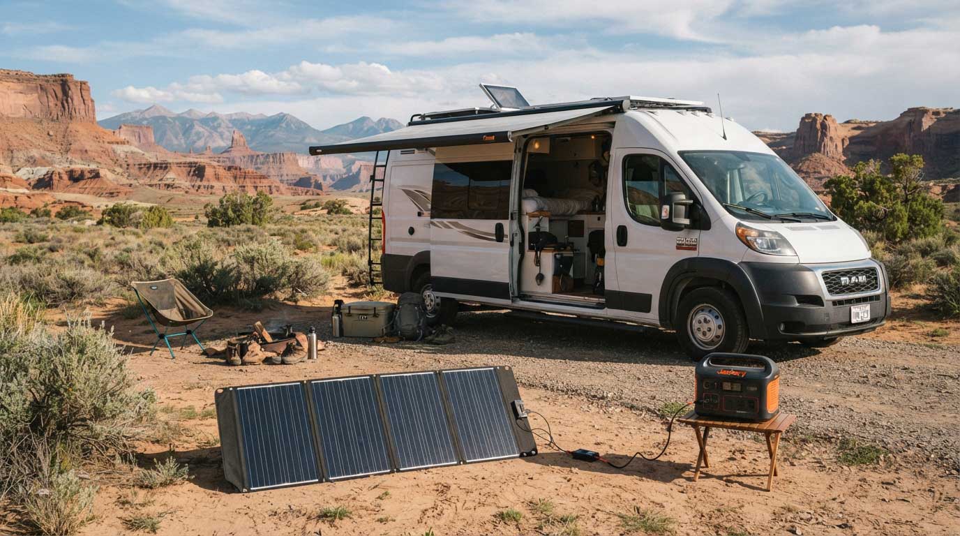 Flexible Foldable Solar Panels: Portable Power Guide 1 Flexible Foldable Solar Panels for RV Camping