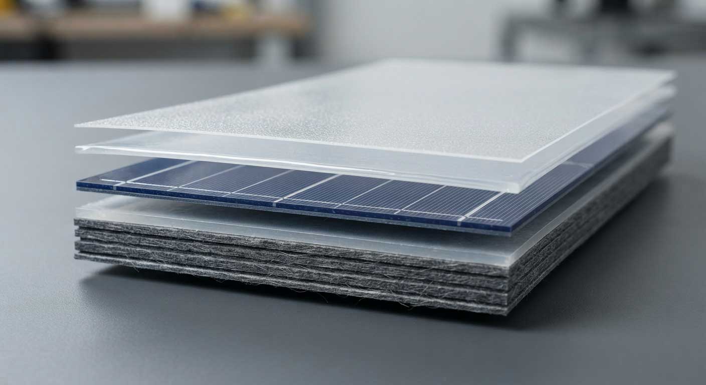 What Are Solar Panels Made Out Of? 1 Flexible Solar Panel Material Structure With ETFE Protection 1