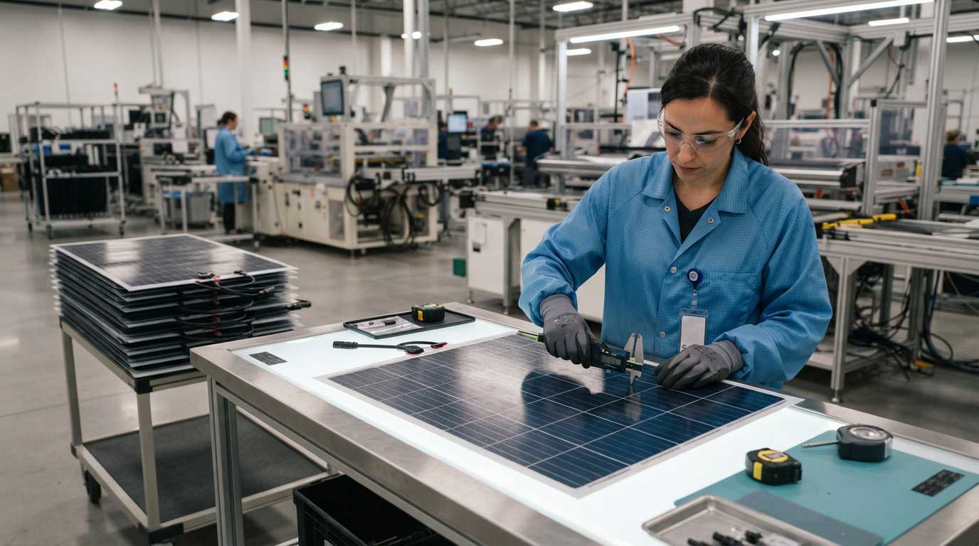 Cheap Flexible Solar Panels: Cost, Quality, and Buying Guide 3 Flexible Solar Panel Quality Inspection for OEM Production 3