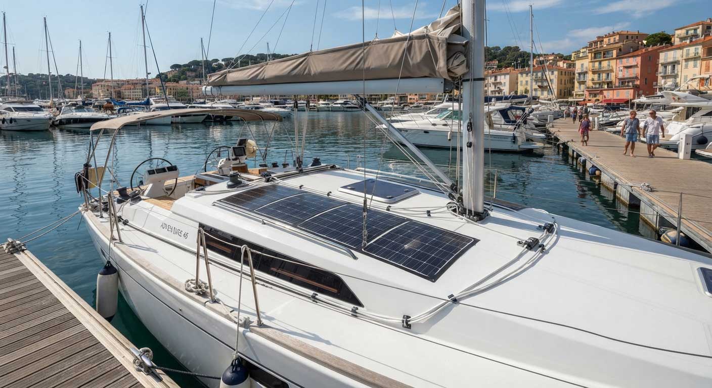 Disadvantages of Flexible Solar Panels: What to Know Before Buying 3 Flexible Solar Panels in a Marine Installation