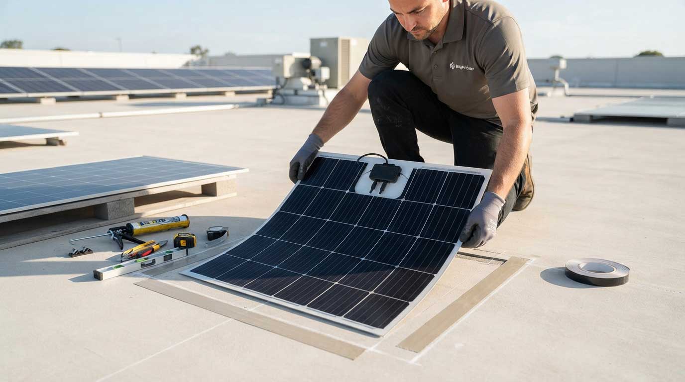 Bright Solar L Series 100W Flexible Solar Panel: Product Overview 5 Installing a 100W Flexible Solar Panel 3