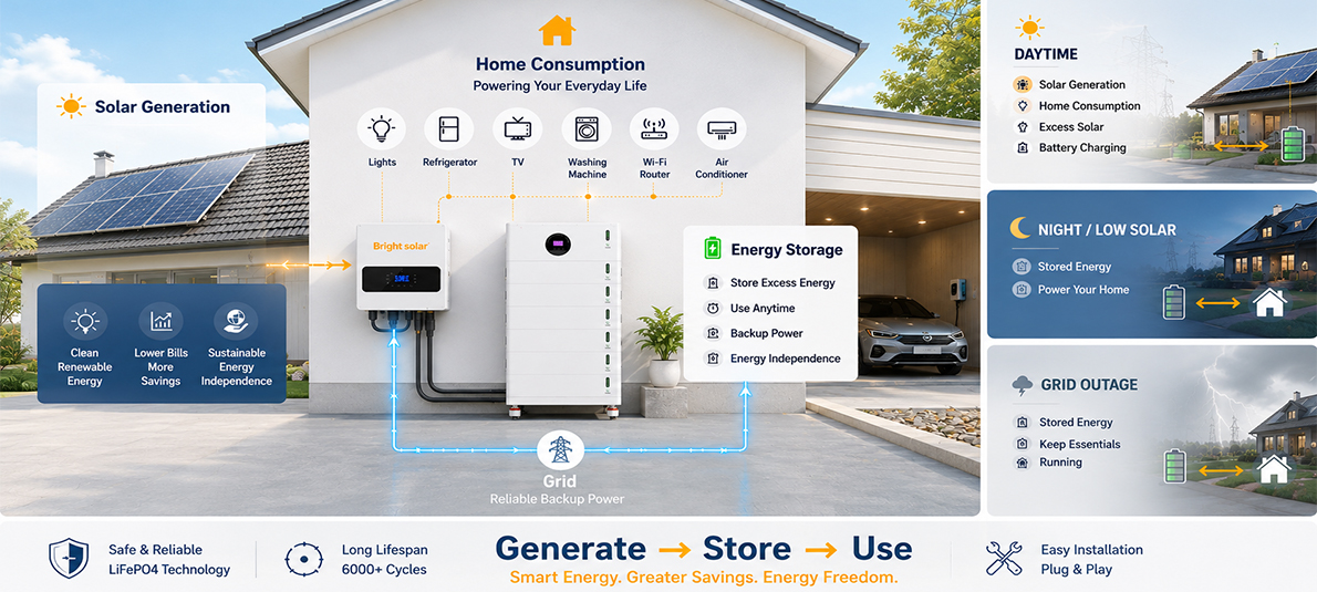 Home Solar and Energy Storage Solutions 2 Maximize Residential Solar Energy with Energy Storage