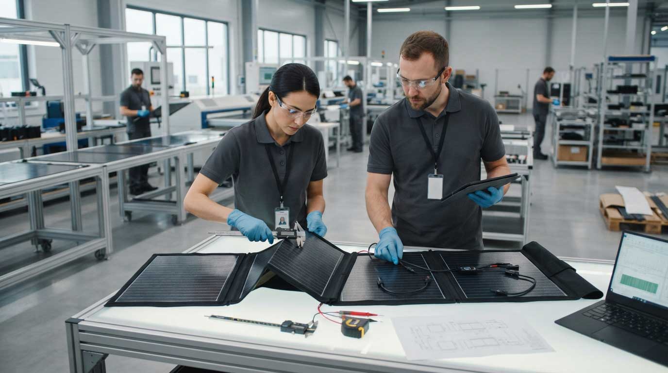 Flexible Folding Solar Panels: Portable Power, Design and Buying Guide 3 OEM Manufacturing of Flexible Folding Solar Panels