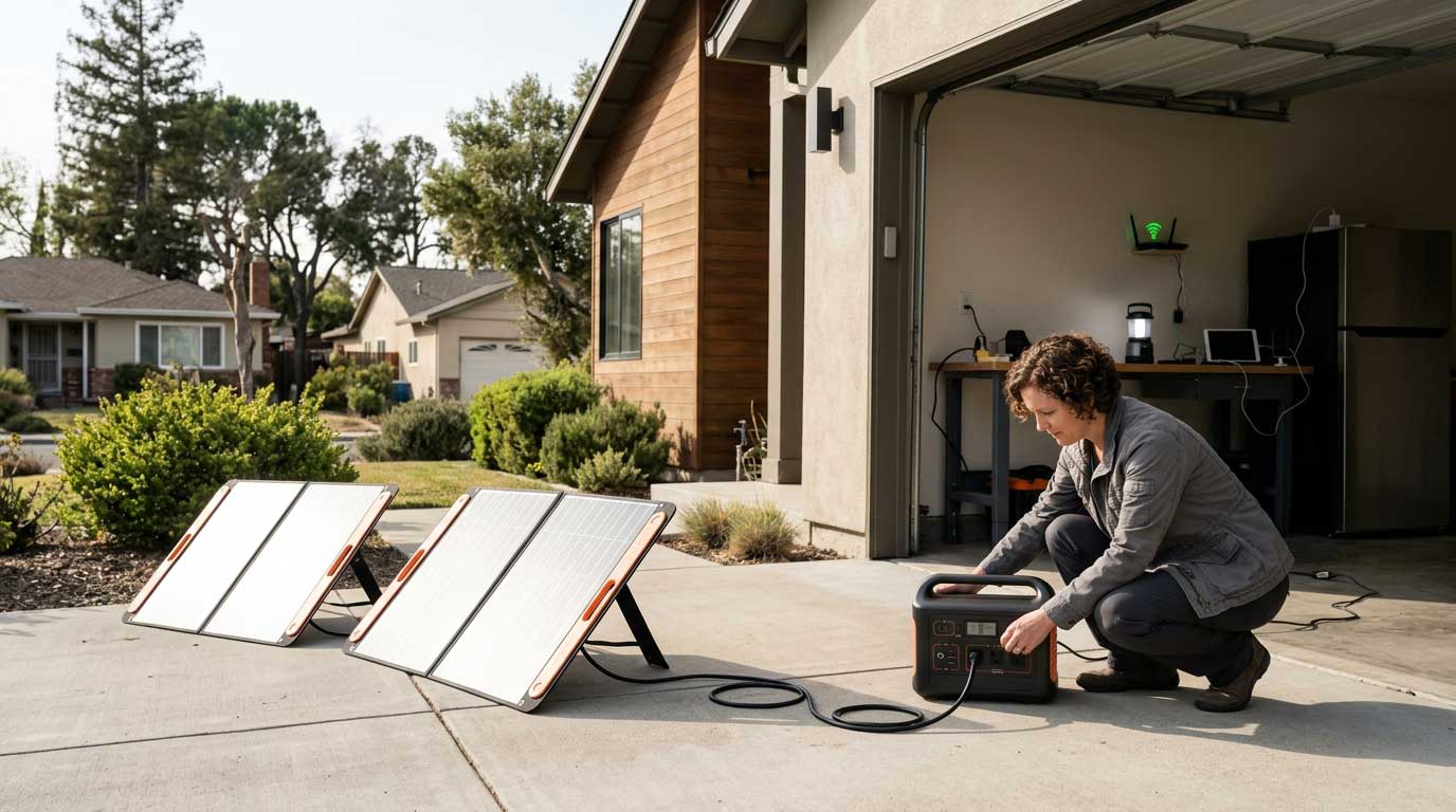 Portable Solar Panels with Battery Storage: Complete Guide 2 Portable Solar Battery Storage for Emergency Backup 2