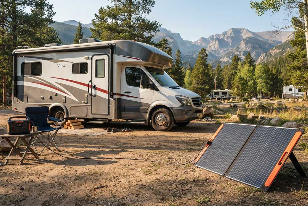 how to use a portable solar panel?
