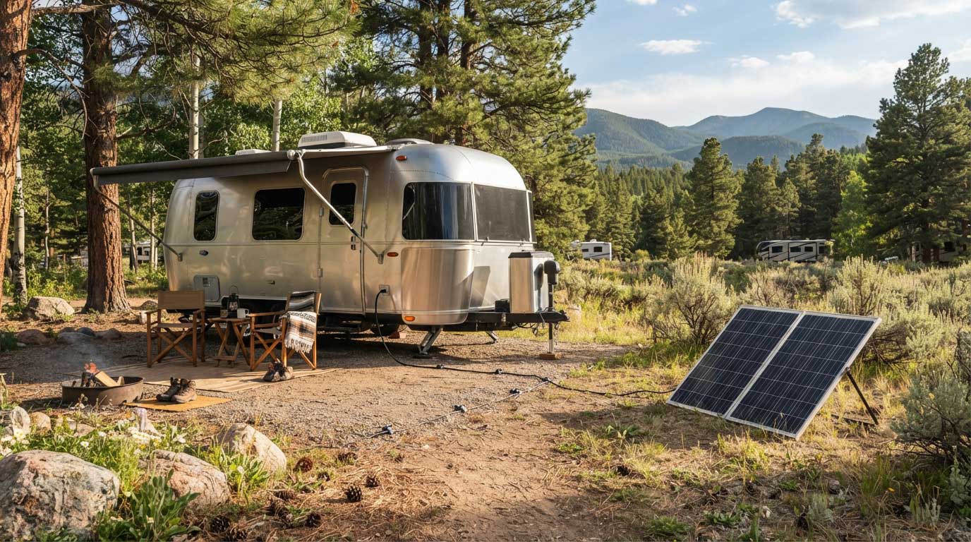 how to hook up portable solar panels to rv? 2 Portable Solar Panel Setup for RV Battery Charging 2