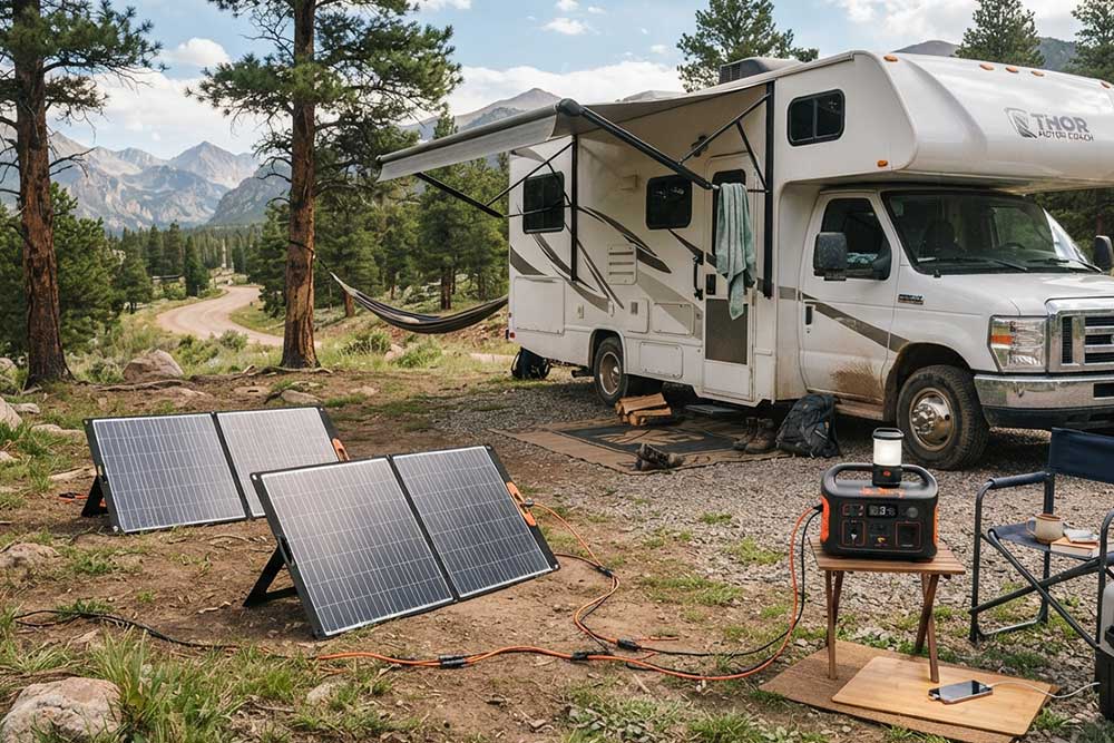what are portable solar panels used for?